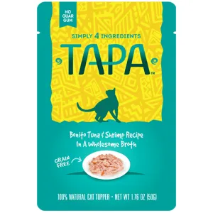 RAWZ Tapa Broth Tuna & Shrimp Cat Food organic cat food, holistic cat food