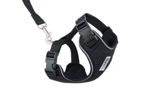RC Pets Adventure Kitty Harness for Cats in Black cat collar, breakaway cat harness