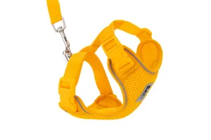 RC Pets Adventure Kitty Harness for Cats in Marigold cat collar, breakaway cat harness