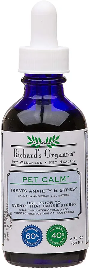 Richard's Organics Pet Calm for Dogs and Cats calming cat treats, cat anxiety relief