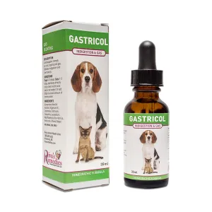 Riva's Remedies Gastricol cat vitamins, cat immune support