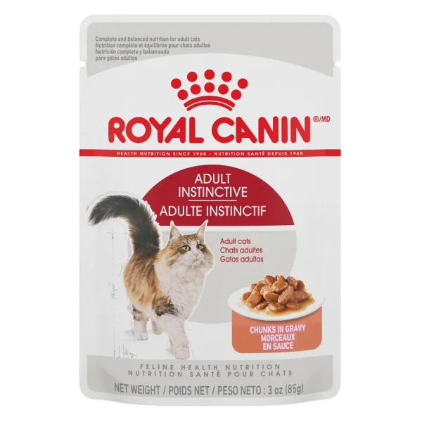Royal Canin Cat Adult Instinctive Pouch dry cat food, cat kibble