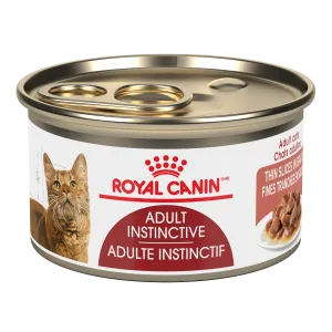 Royal Canin Cat Adult Instinctive Thin Slices 3oz dry cat food, cat kibble