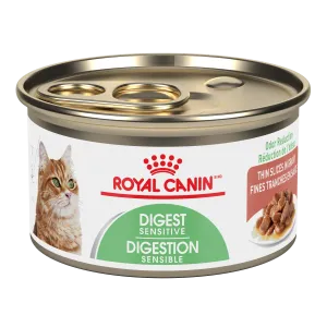 Royal Canin Cat Digestive Care Thin Slices 3oz adult cat food, best cat food for adults