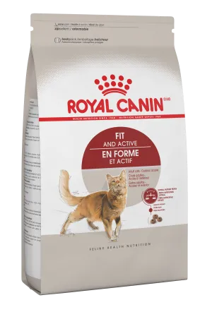 Royal Canin Cat Fit & Active adult cat food, best cat food for adults