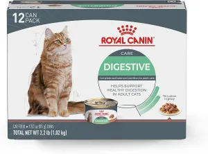 Royal Canin Feline Care Nutrition Digestive Care Adult Cat Wet Food, 12-ct dry cat food, cat kibble