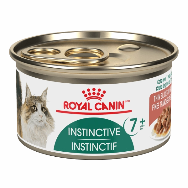 Royal Canin Instinctive 7  Thin Slices in Gravy Canned Cat Food, 85g