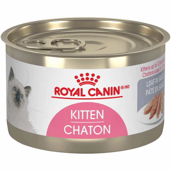 Royal Canin Kitten Loaf in Sauce Canned Cat Food