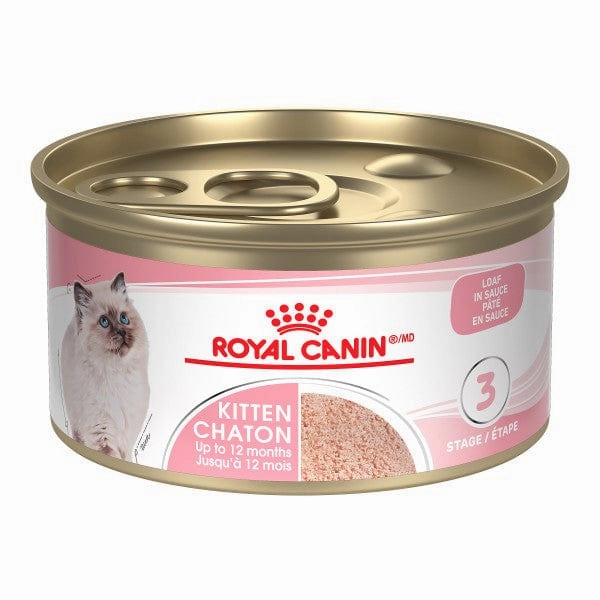 Royal Canin Kitten Loaf in Sauce Canned Cat Food