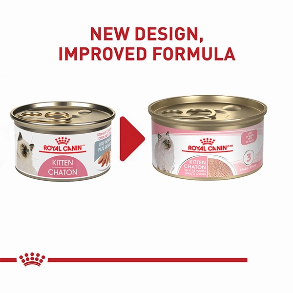 Royal Canin Kitten Loaf in Sauce Canned Cat Food