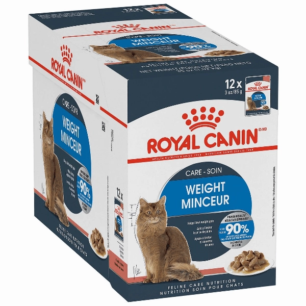 Royal Canin Weight Care Chunks in Gravy Adult Cat Food Pouch