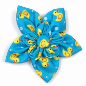 Rubber Duck Dog Collar Flower dog collar accessory,collar decor