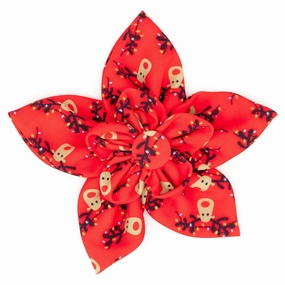 Rudy Dog Collar Flower dog collar accessory,collar decor