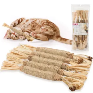 RYER Dental Sticks Silvervine Cat Grooming crunchy cat treats, grain free cat treats