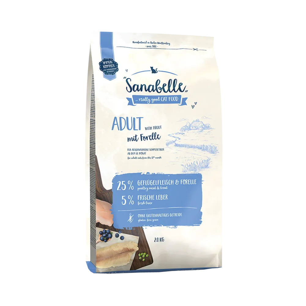 Sanabelle Cat Adult Trout 2kg