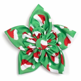 Santa Hats Dog Collar Flower dog collar accessory,collar decor