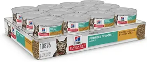 Science Diet Adult Perfect Weight Roasted Vegetable & Chicken Medley cat food dry cat food, cat kibble