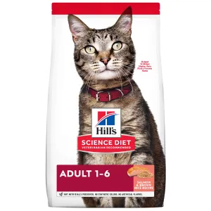 Science Diet Adult Salmon & Brown Rice Recipe Cat Food adult cat food, best cat food for adults