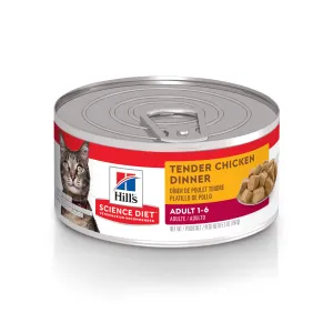 Science Diet Adult Tender Chicken Dinner Cat Food adult cat food, best cat food for adults