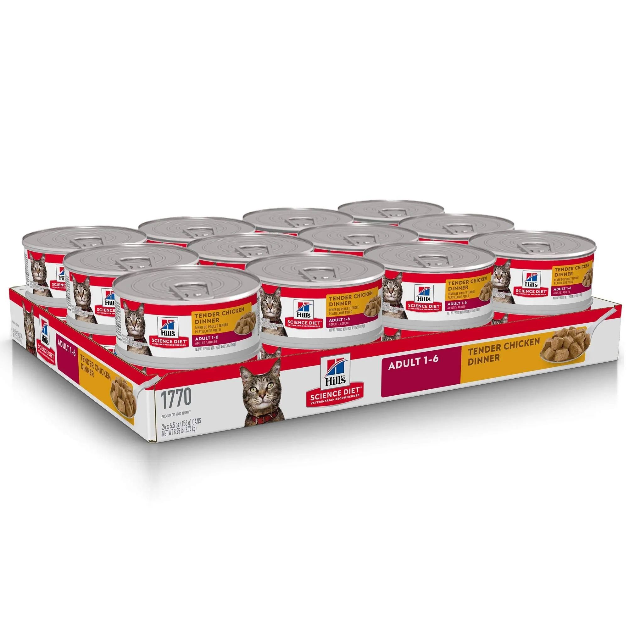 Science Diet Adult Tender Chicken Dinner Cat Food
