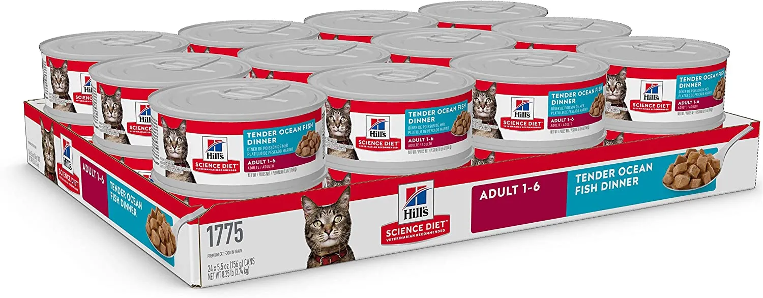Science Diet Adult Tender Ocean Fish Dinner Cat Food