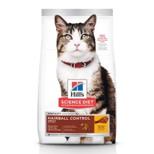 Science Diet Cat Adult Hairball Control Chicken Recipe dry cat food, cat kibble