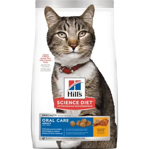Science Diet Cat Oral Care dry cat food, cat kibble