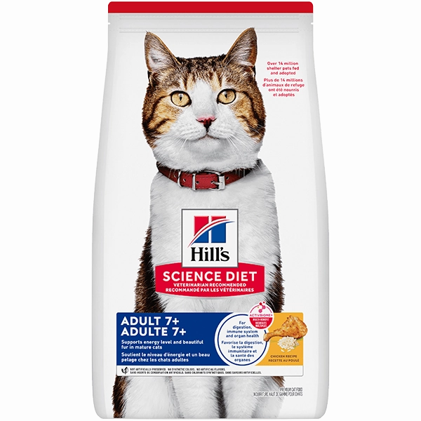 Science Diet Adult 7  Chicken Recipe Dry Cat Food