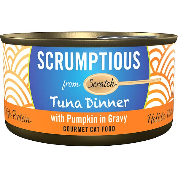 Scrumptious Tuna & Pumpkin 2.8OZ | Cat dry cat food, cat kibble