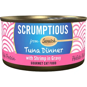 Scrumptious Tuna & Shrimp 2.8OZ | Cat dry cat food, cat kibble