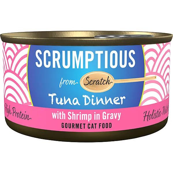 Scrumptious Tuna & Shrimp 2.8OZ | Cat dry cat food, cat kibble