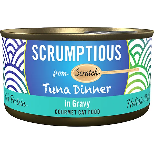 Scrumptious Tuna Dinner 2.8OZ | Cat adult cat food, best cat food for adults