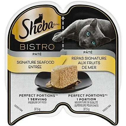 Sheba Signature Seafood dry cat food, cat kibble