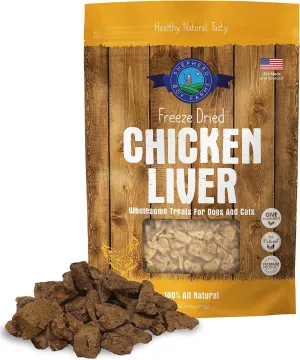 SHEPHERD BOY FARMS Freeze Dried Chicken Liver 85g cat treats, natural cat treats