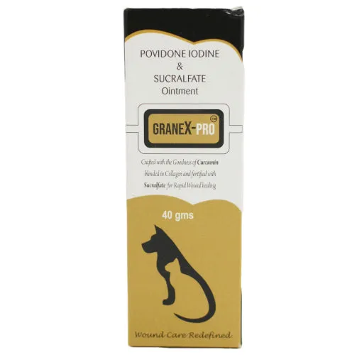 Sihil GraneX Pro Ointment (Povidone iodine & Sucralfate) for Dogs And Cats