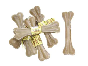 Single Burgham CattleRanch Pressed Rawhide Bone 8.25 in D-6088 adult cat food, best cat food for adults