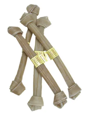 Single Burgham CattleRanch Rawhide Bone 18 in D-6074 adult cat food, best cat food for adults