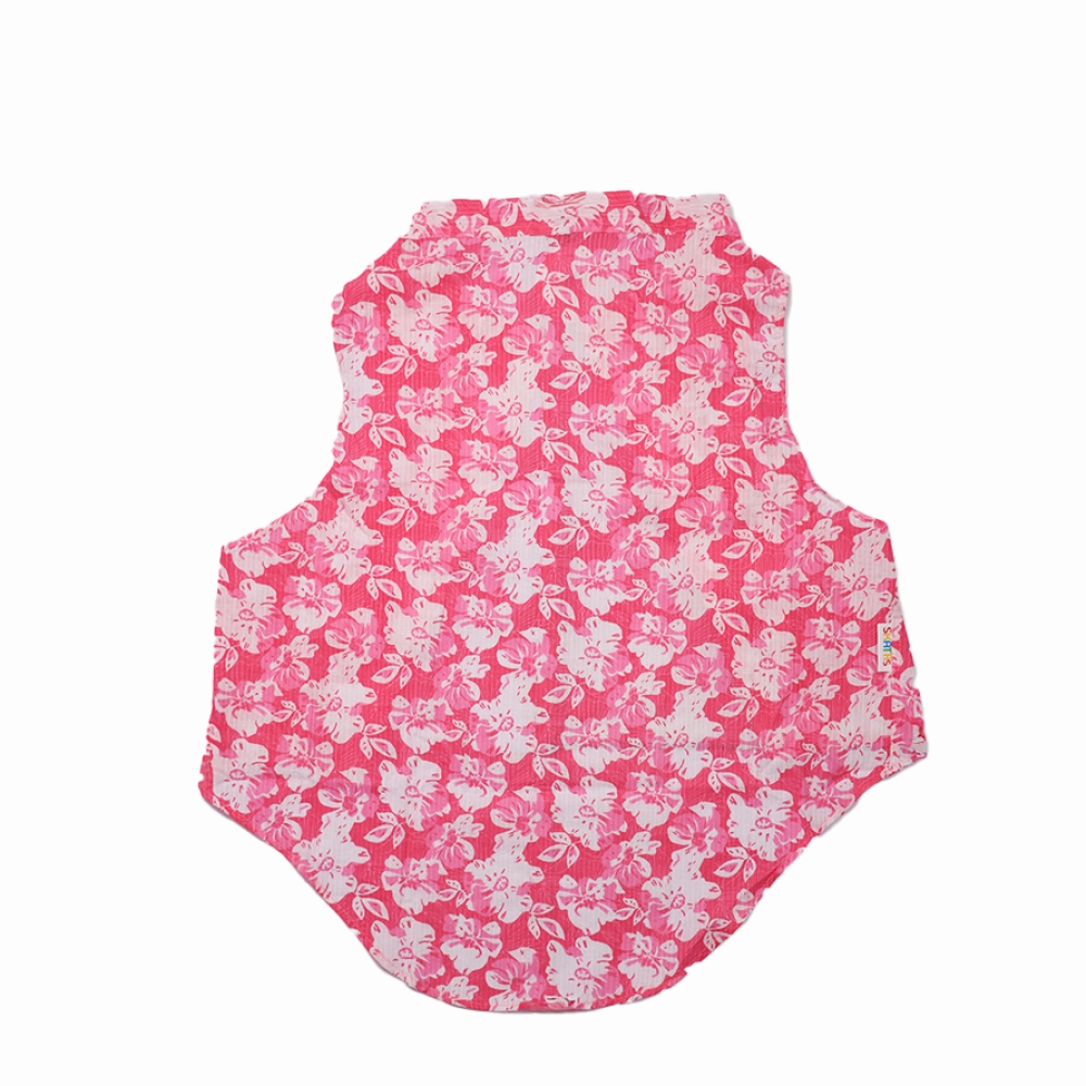 Skatrs Floral Grace Kurta for Dogs and Cats (Pink)