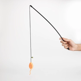 Skatrs Playing Wand with Mouse Toy for Cats