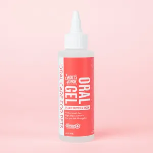 Skout's Honor Oral Care Peanut Butter and Bacon Flavored Gel for Dogs and Cats cat dental care, cat toothpaste