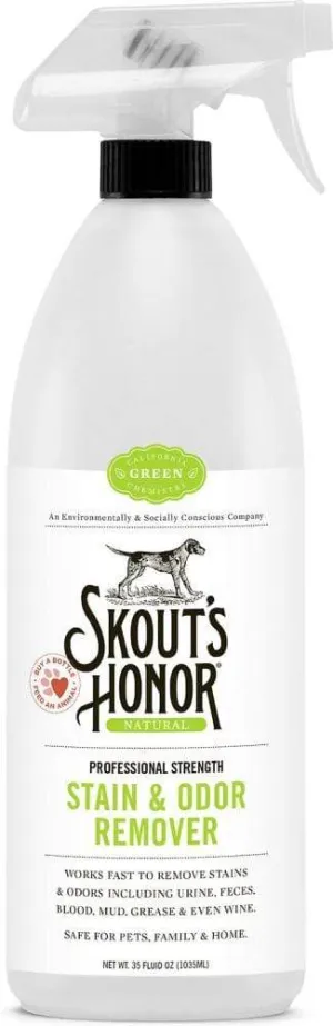 Skout's Honor Stain & Odor Remover cat essentials, basic cat supplies