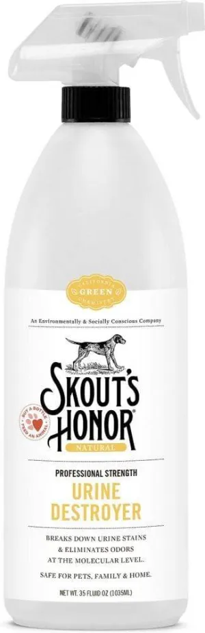 Skout's Honor Urine Destroyer cat essentials, basic cat supplies