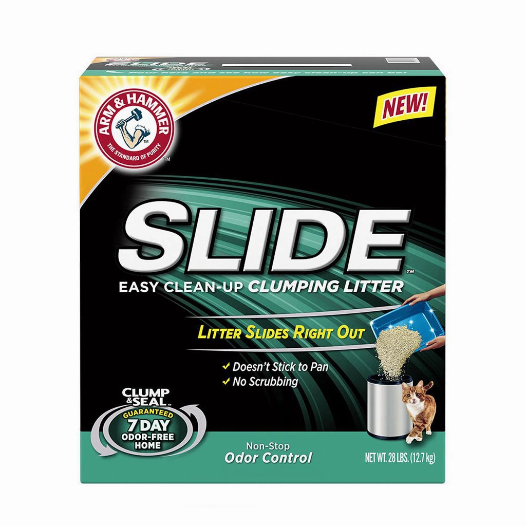 Slide Odour Colour cat litter scoop,litter box tools