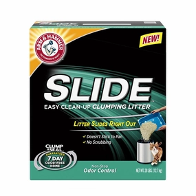 Slide Odour Colour cat litter scoop,litter box tools