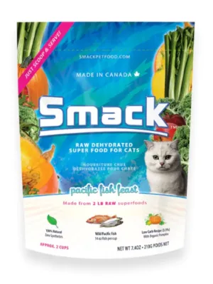 Smack Pacific Fish Feast (CAT) 210g adult cat food, best cat food for adults