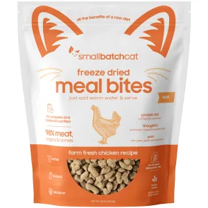 Small Batch Freeze-Dried Meal Bites Chicken Cat Food organic cat food, holistic cat food