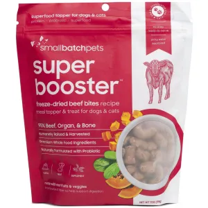 Smallbatch Super Boosters Beef Dog Food organic cat food, holistic cat food
