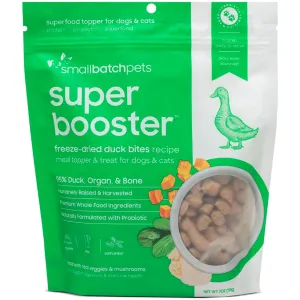 Smallbatch Super Boosters Duck Dog Food organic cat food, holistic cat food