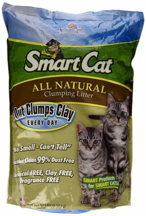 SmartCat All Natural Clumping Litter clumping cat litter, odor control litter