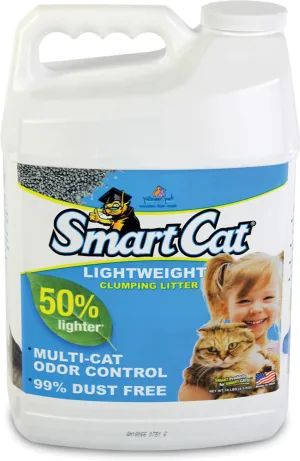 SmartCat Lightweight Clumping Litter clumping cat litter, odor control litter